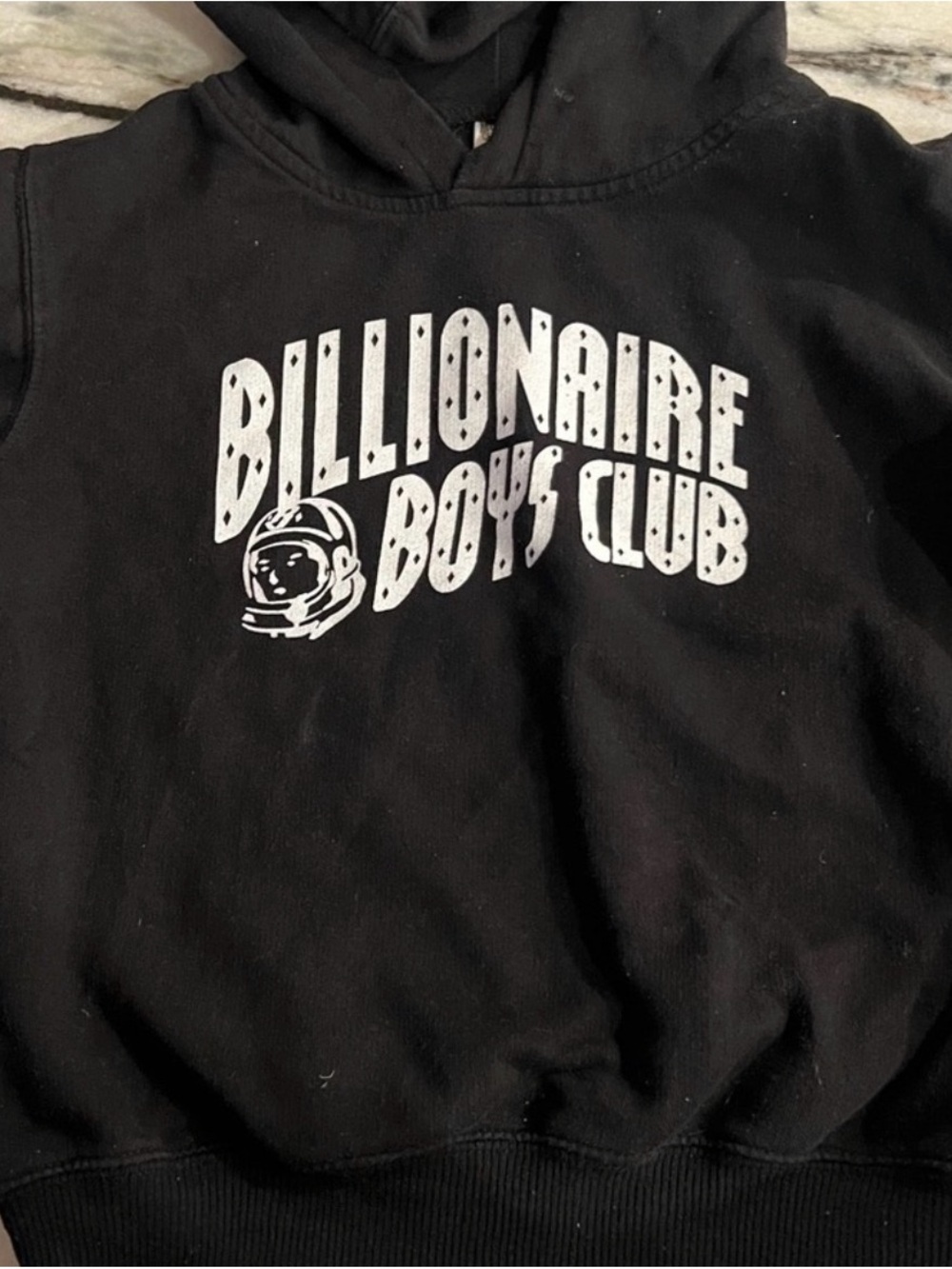 Billionaire Boys Club Black Hoodie with White Arch Logo